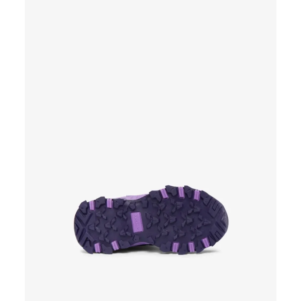 Midt Vanntett Track Sko i Aubergine/Lilla