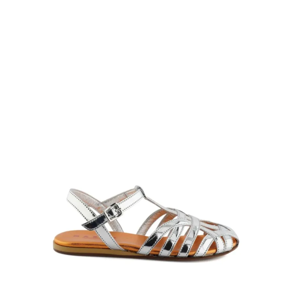 Mirror-Effect Sandal