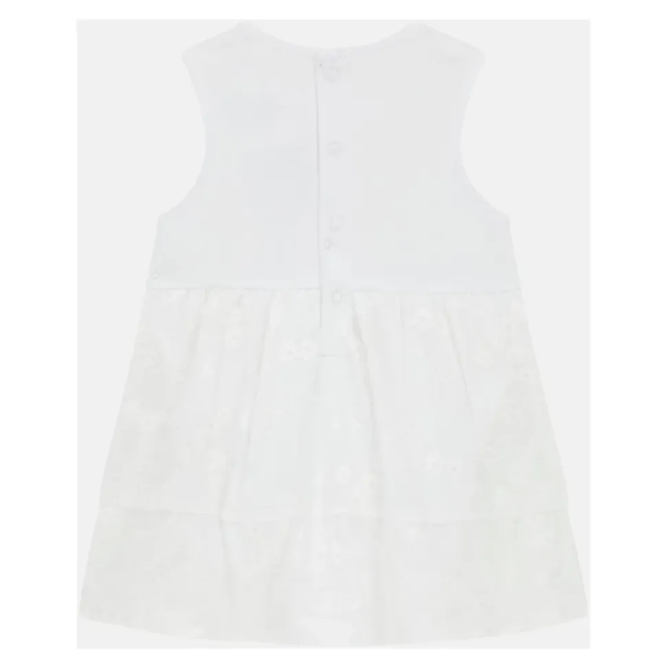 Mixed Fabric SL Dress Bodysuit