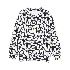 Mønstret sweatshirt