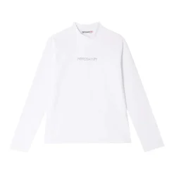 Mock-neck Langermet T-skjorte