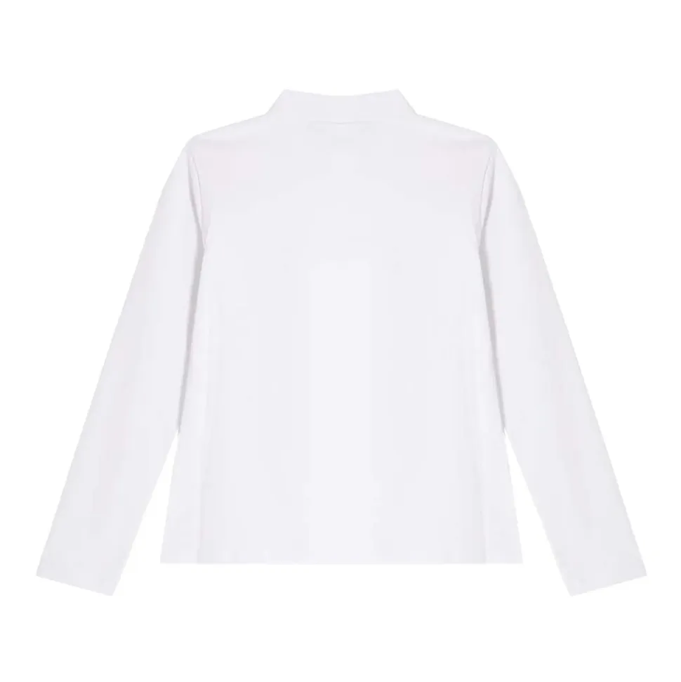 Mock-neck Langermet T-skjorte