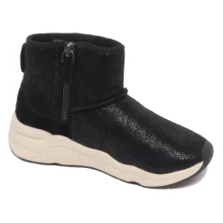 Moon Glitter Shearling Skinnende Effekt Sko