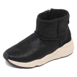 Moon Glitter Shearling Skinnende Effekt Sko