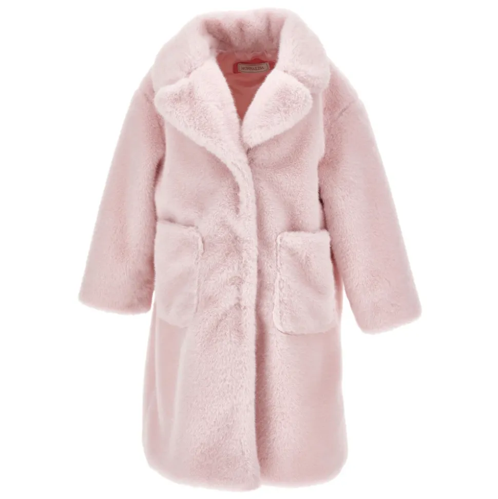 Myk Rosa Teddy Frakk Plysj