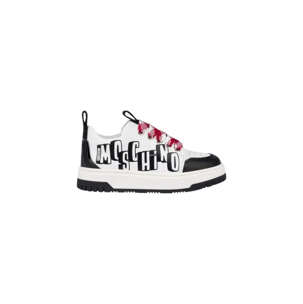Nappa Leather Sneakers med Logo