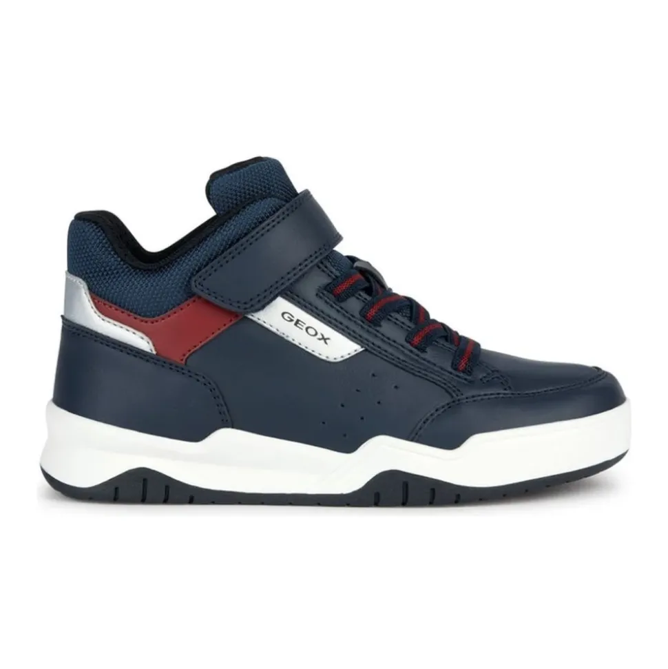 Navy Red Perth Booties for Gutter