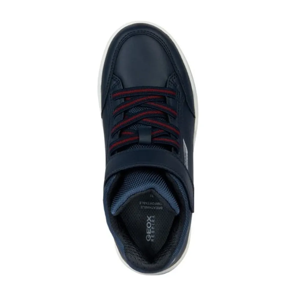 Navy Red Perth Booties for Gutter