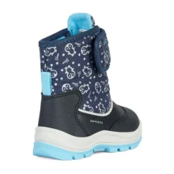 Navy Turquoise ABX Booties for jenter