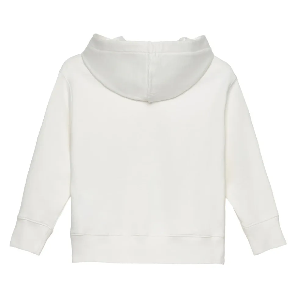 Neck Logo Brushed Reg Hoodie