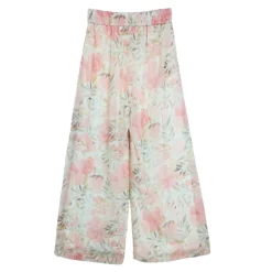Pantalone a palazzo largo fantasia floreale