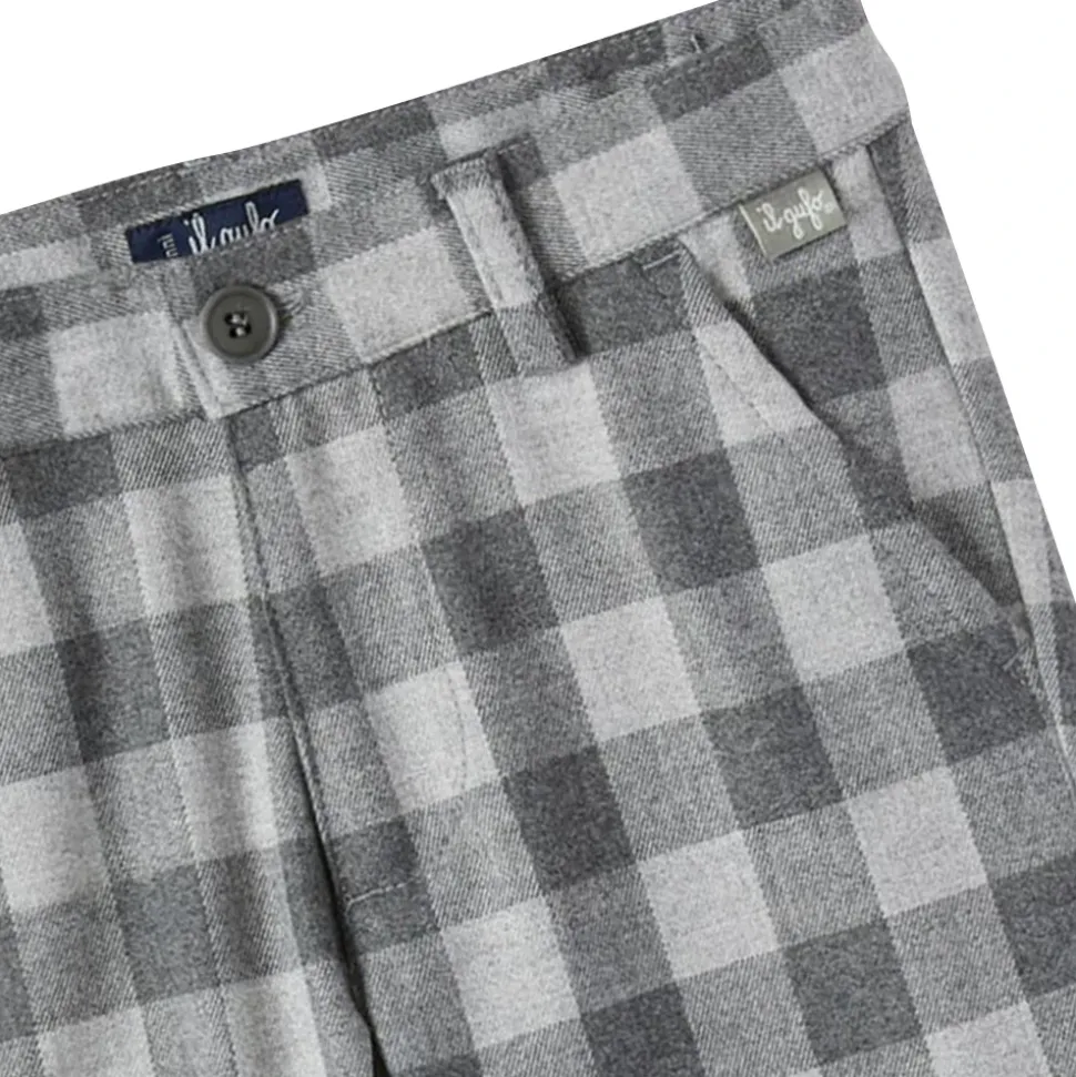 Pantalone Check in Tecnowool