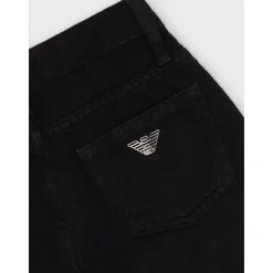 Pantalone in cotone denim modello cinque tasche