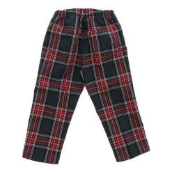 Pantalone Stretch Check Trousers