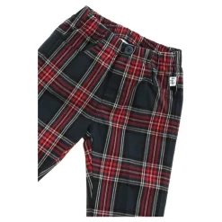 Pantalone Stretch Check Trousers