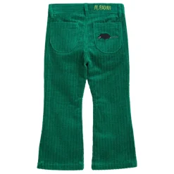 Pantalone svasato in velluto a coste
