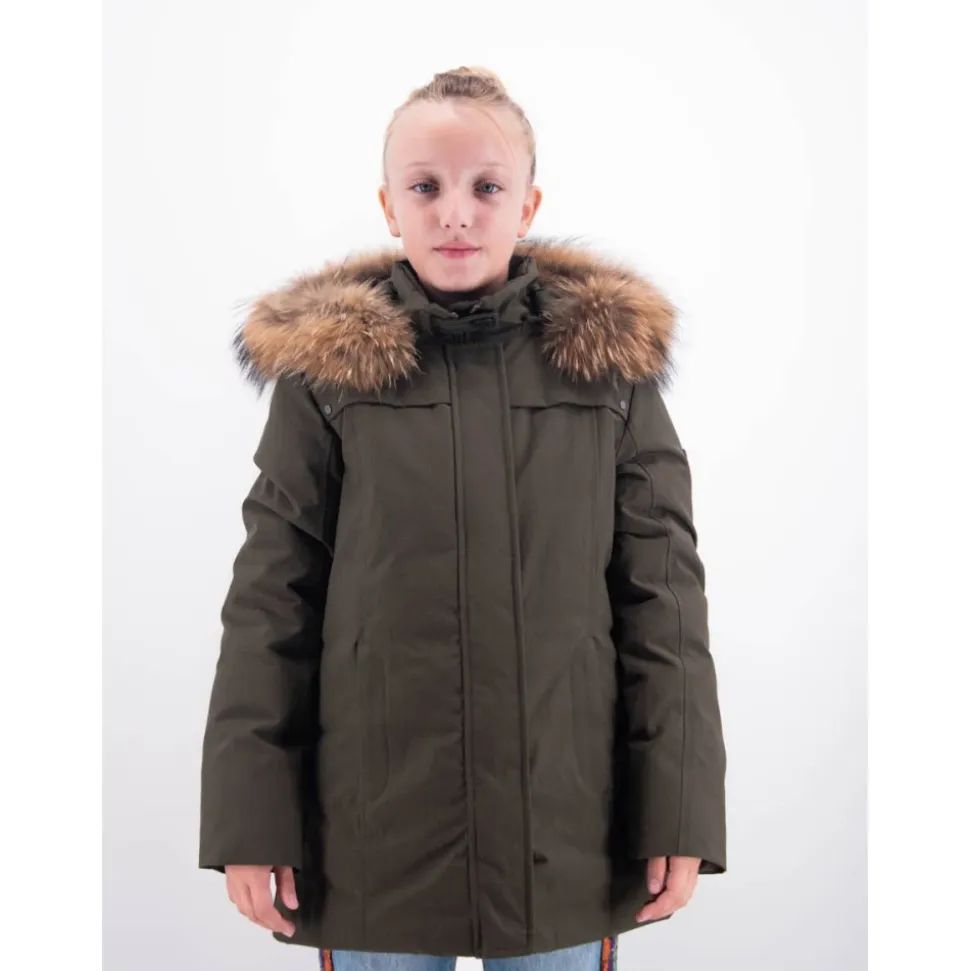 Piumino modell parkas lang