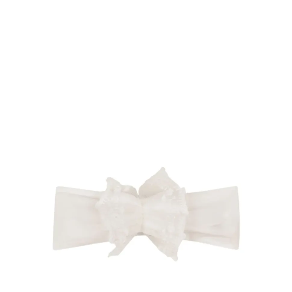 Playsuit med blondekant