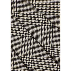 Plissert Houndstooth-skjørt