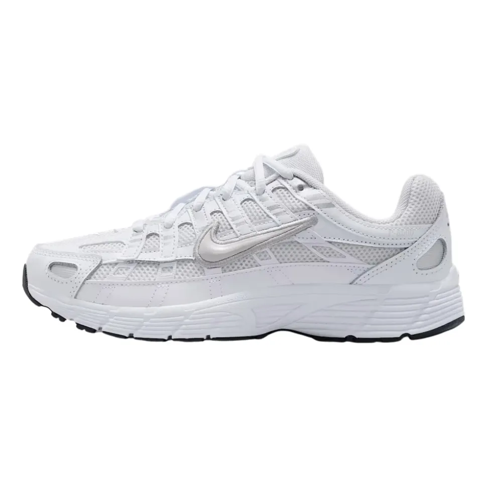 P-6000 Mesh Leather Sneakers