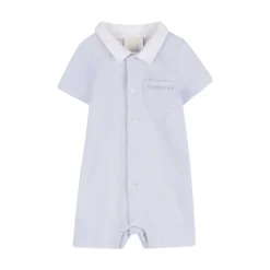 Pocket-detail Collared Playsuit