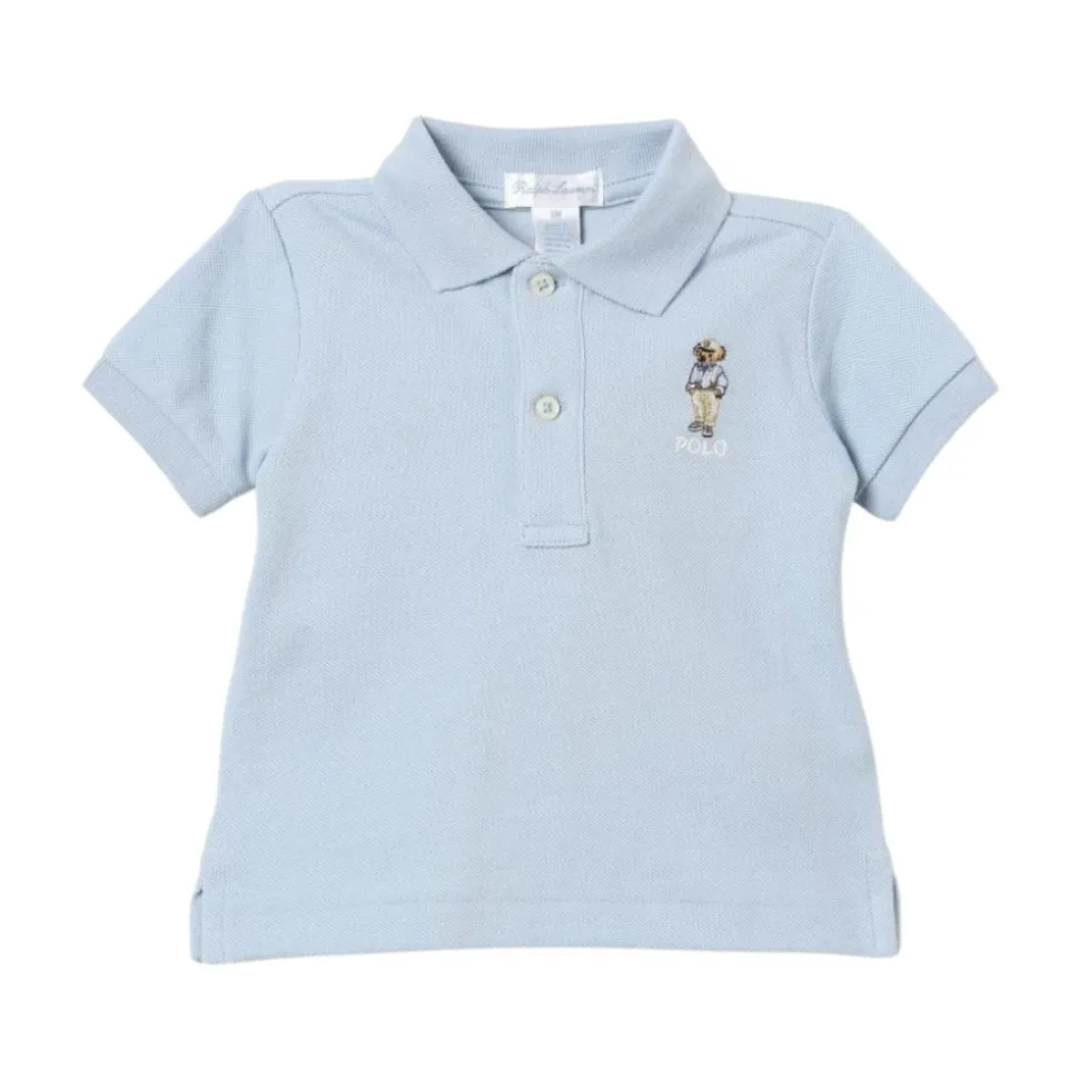 Polo Shirt Anak-Anak Bordir Beruang