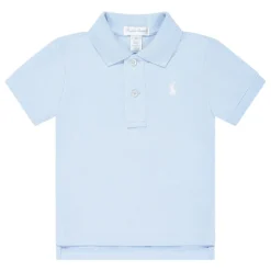 Polo Shirt med Logo for Babygutter