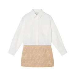 Poplin Skjortekjole