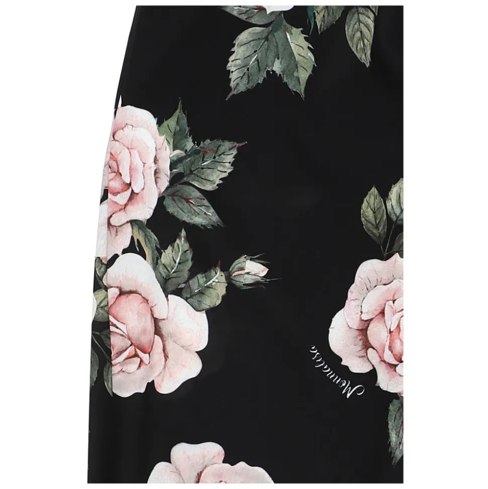 Printed Cady Trousers
