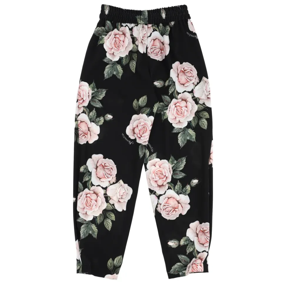 Printed Cady Trousers