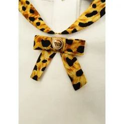 Printed Cotton-Jersey Twill Dress