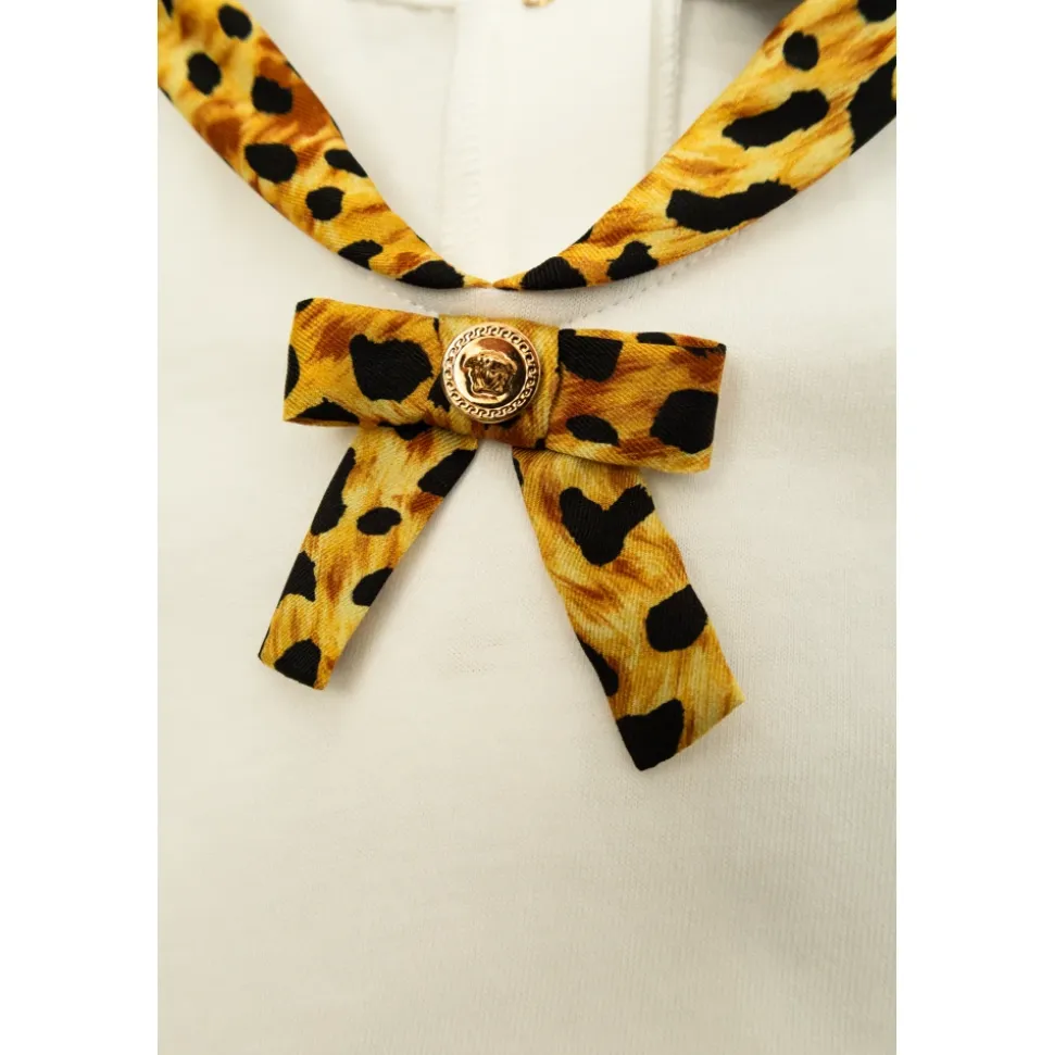 Printed Cotton-Jersey Twill Dress