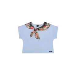 Printed Cotton Poplin Blouse