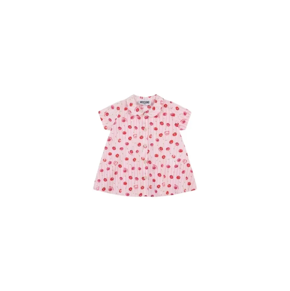 Printed Cotton Poplin Dress