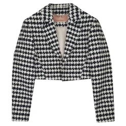 Printed Crepe Jacket