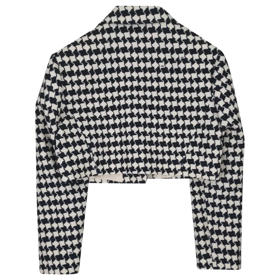 Printed Crepe Jacket