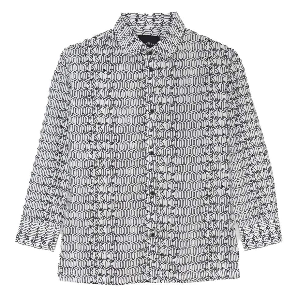 Printed Long Sleeve Shirt