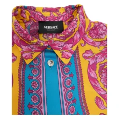 Printed Silk Twill Dress