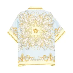 Printed Silk Twill Shirt