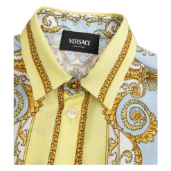 Printed Silk Twill Shirt