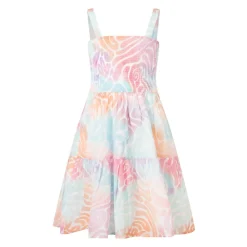 Printed Tiered Dress