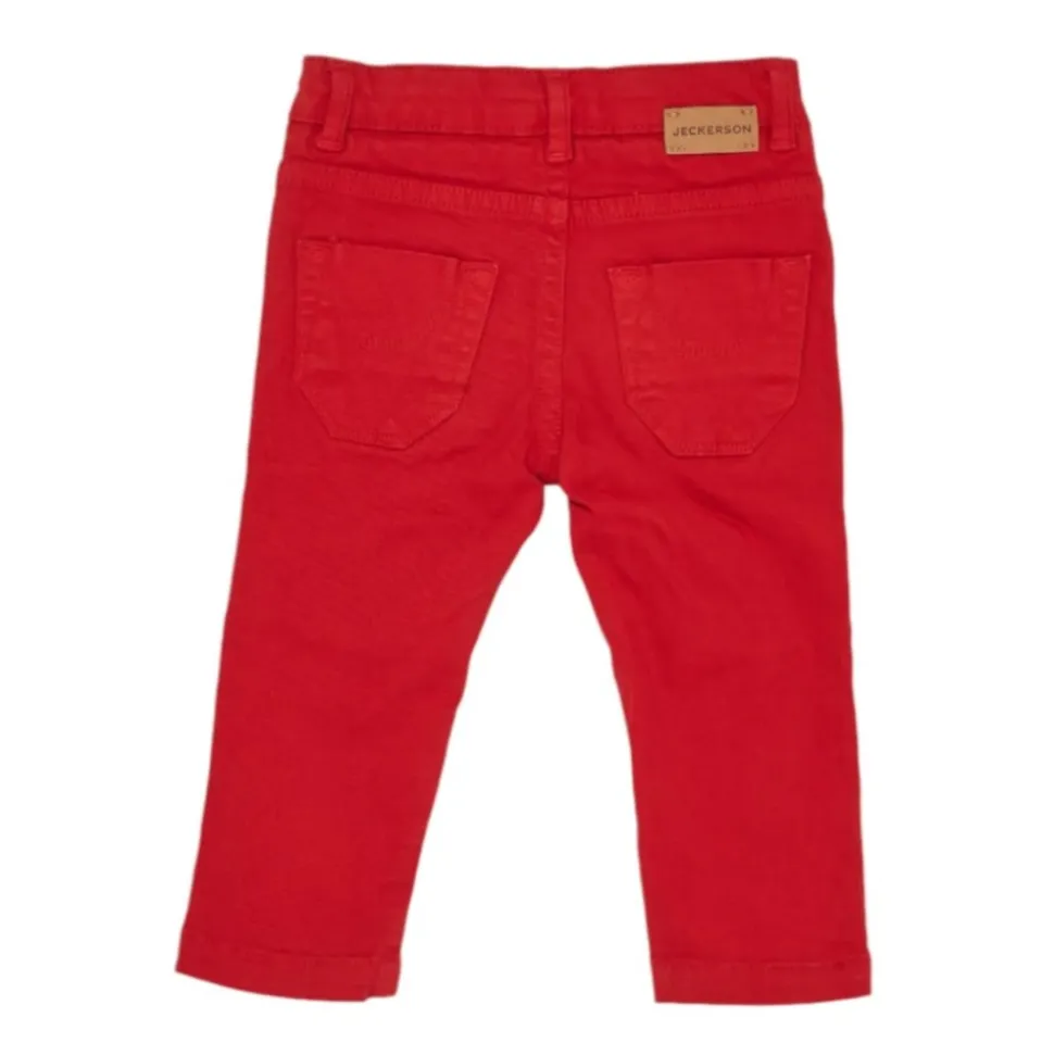 Røde Slim Fit Bukser for Barn