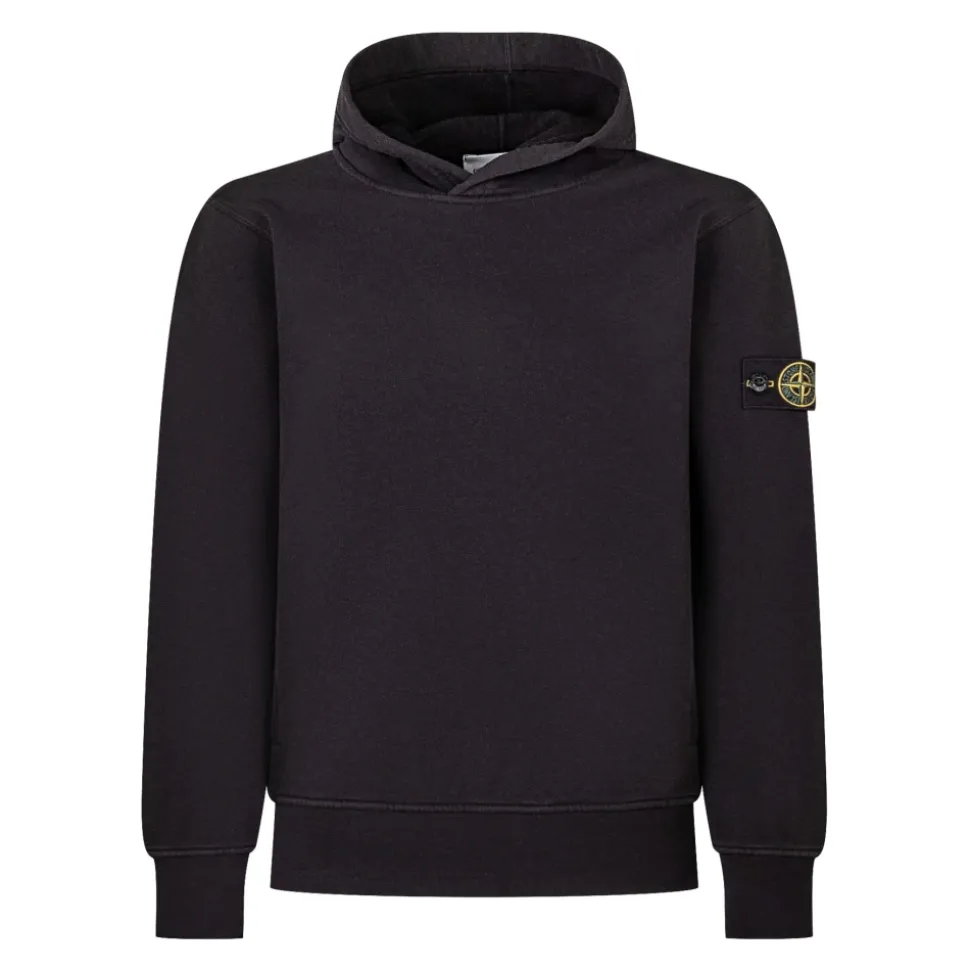 Regular Fit Sweatshirt med hette og lommer