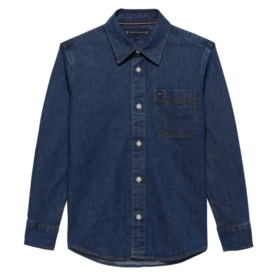 Relaxed Fit Denimskjorte