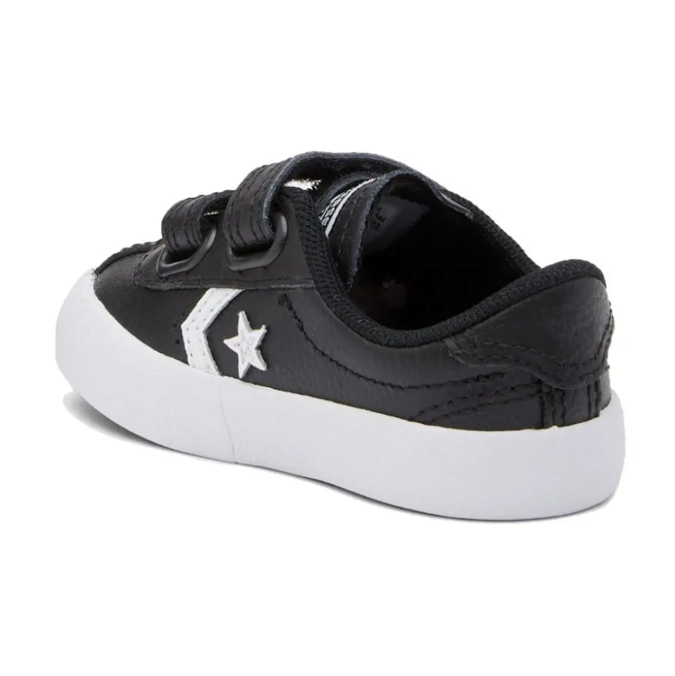 Retro Skinn Sneakers Svart
