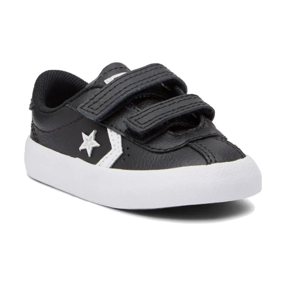 Retro Skinn Sneakers Svart
