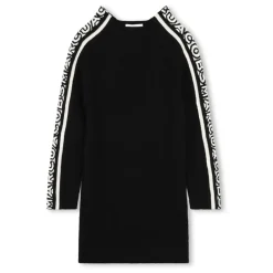 Ribbest Crew Neck Logo Kjole