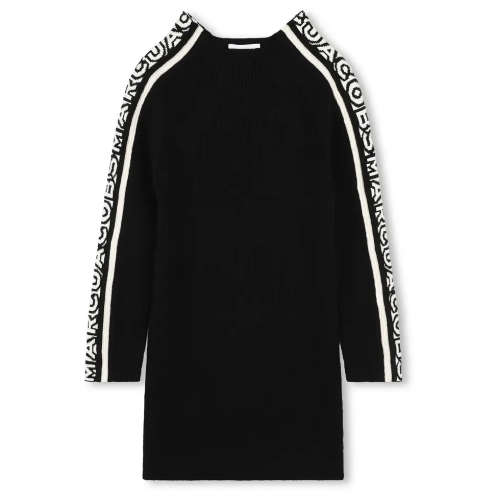 Ribbest Crew Neck Logo Kjole