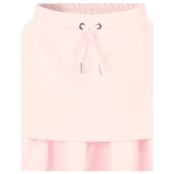 Rosa Casual Skjørt med Metallic Logo