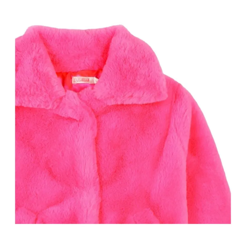Rosa frakk for kvinner
